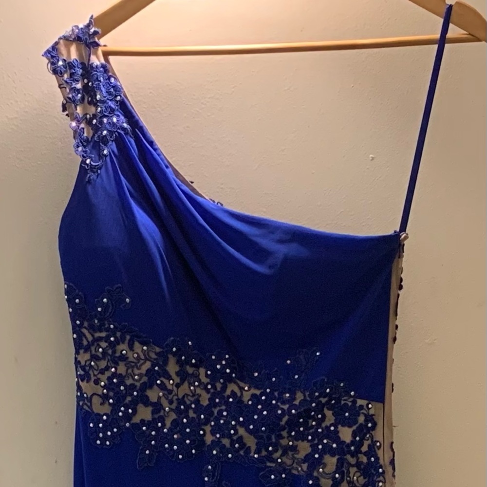 Long Royal blue dress